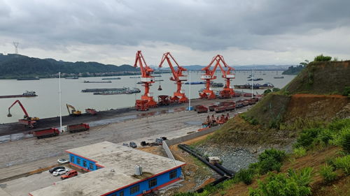 廣西梧州翅冀鋼鐵廠 赤水港三期 碼頭投入使用了