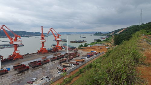 廣西梧州翅冀鋼鐵廠 赤水港三期 碼頭投入使用了