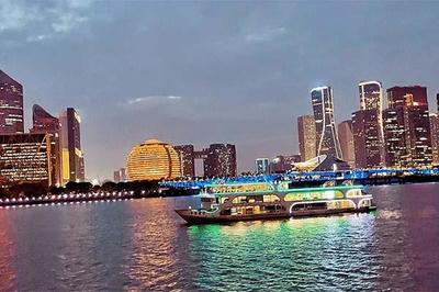 錢塘江夜游(濱江碼頭)