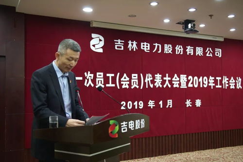 邁向建設國內一流清潔能源上市公司新征程 吉電股份召開四屆一次員工 會員 代表大會暨2019年工作會議