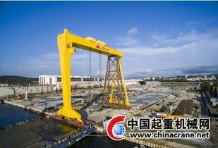 南通中遠重工320噸級起重機將服務俄羅斯 紅星 造船廠